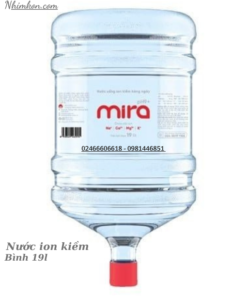 nước ion kiềm Mira 19L